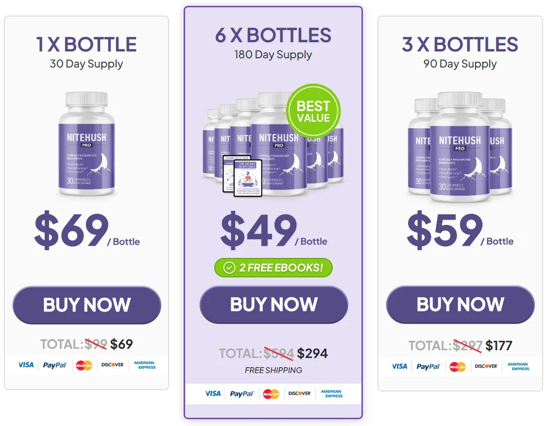 NiteHush Pro Official Website USA